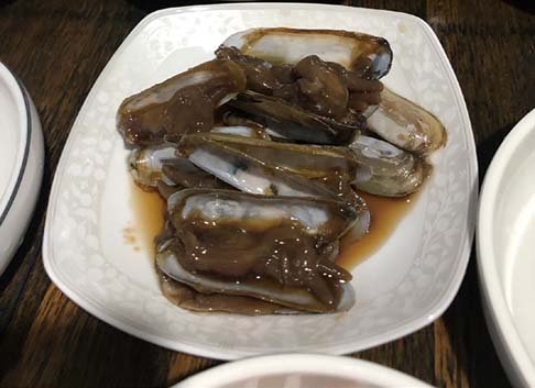 맛조개장