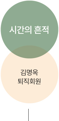 시간의 흔적 김명옥 퇴직회원