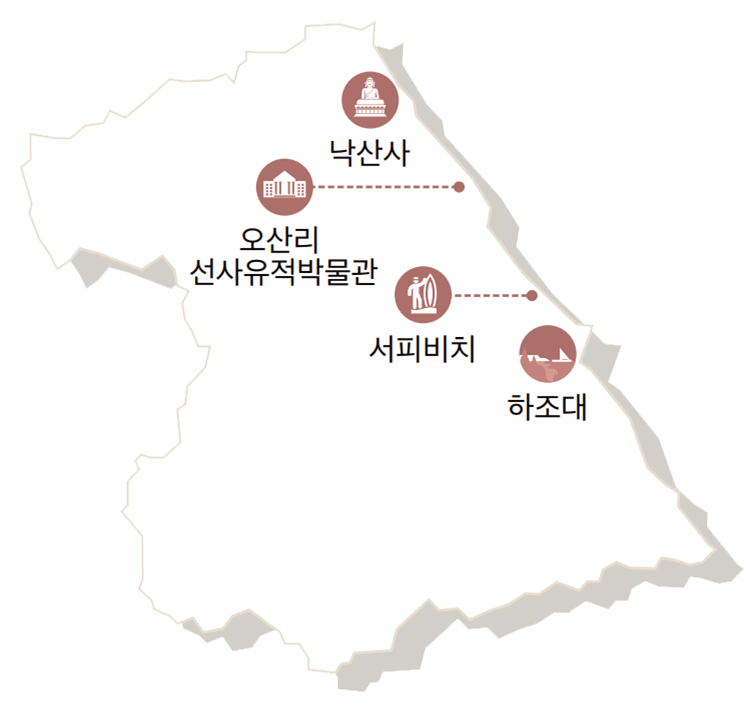 양양 지도